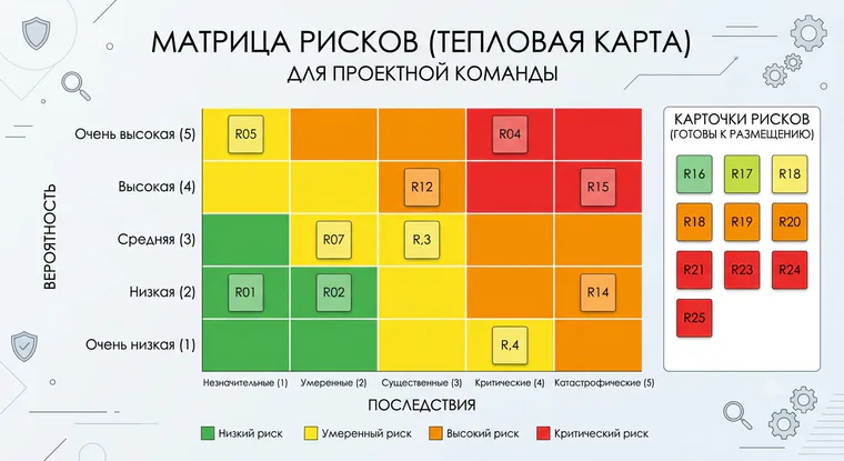 Project risk matrix